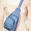 Double-Layered Sling Bag - BL