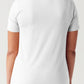 Rear view of Simply Love Full Size STAY SPOOKY Graphic Round Neck Short Sleeve T-Shirt in white on a person.