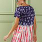 American Flag Theme Tee Dress