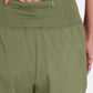 High-Waisted Zippered Back Pocket Active Shorts