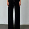 Bella Road Washed Wide Leg Jeans - Black