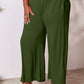 DOUBLE TAKE Full Size Smocked Wide Waistband Wide Leg Pants at Bella Road