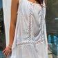 Cutout Scoop Neck Spaghetti Strap Cover Up