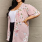 JUSTIN TAYLOR Aurora Rose Floral Kimono at Bella Road