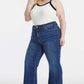 BAYEAS Full Size High Waist Cat's Whisker Wide Leg Jeans at Bella Road