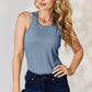 BASIC BAE Full Size Round Neck Racerback Tank at Bella Road