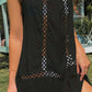 Cutout Scoop Neck Spaghetti Strap Cover Up