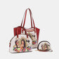 NICOLE LEE USA TOGETHER WE STAND 3-Piece Handbag Set at Bella Road