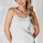 BASIC BAE Full Size Round Neck Slim Cami at Bella Road