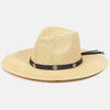 Belt Strap Straw Hat - IV