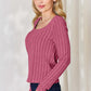 Ribbed Long Sleeve T-Shirt