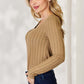 Ribbed Long Sleeve T-Shirt