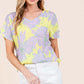 BOMBOM Floral Short Sleeve T-Shirt at Bella Road