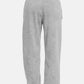 Zenana acid wash fleece drawstring sweatpants in gray, featuring pockets and elastic waist, showcasing casual comfort and style.