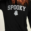 Bella Road SPOOKY Round Neck Long Sleeve Sweatshirt - Black