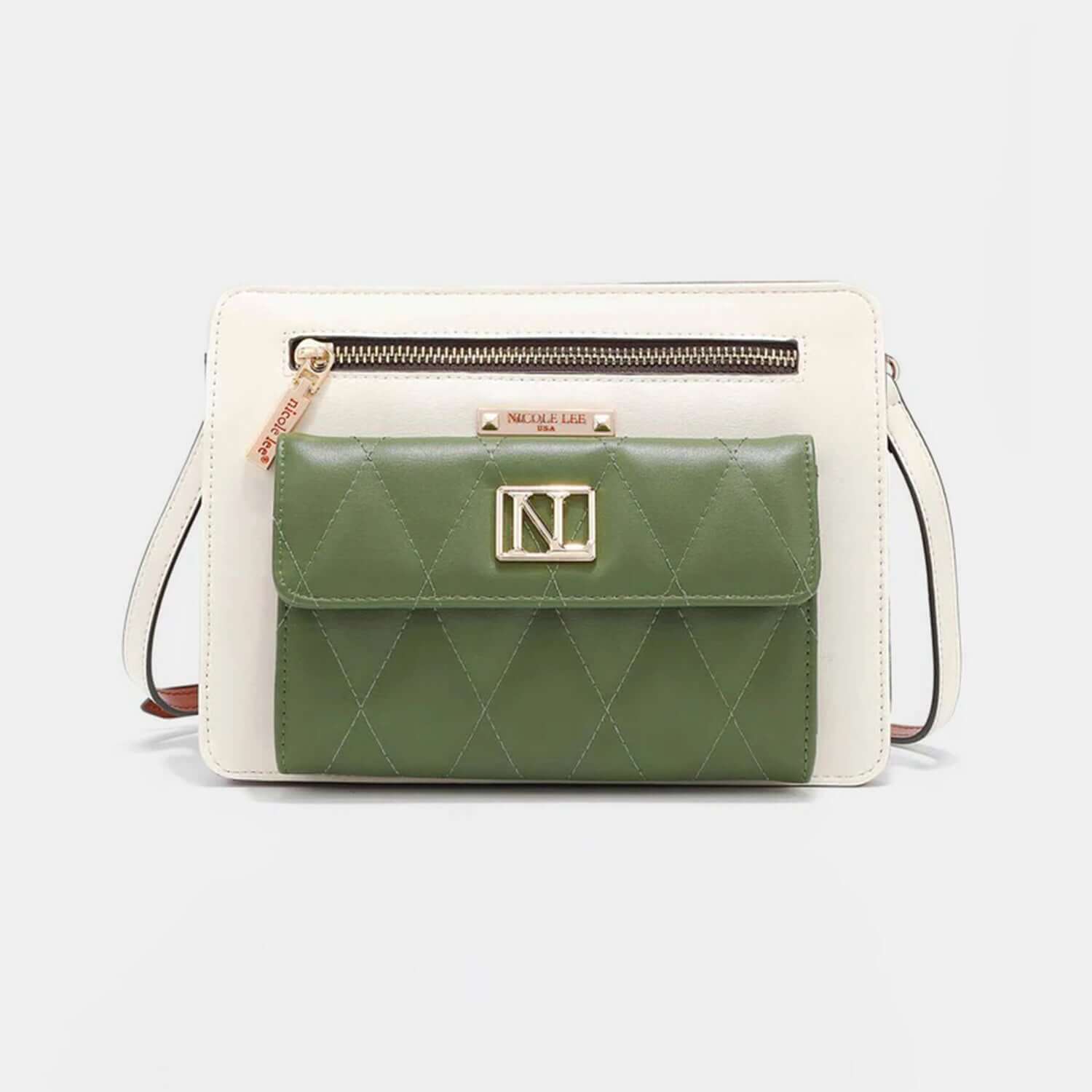 NICOLE LEE USA Color Block Crossbody Bag at Bella Road