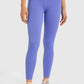 Millennia High Waist Ankle-Length Yoga Leggings in vibrant purple, ideal for yoga workouts and stylish comfort.