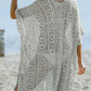 BELLA ROAD Openwork V-Neck Slit Cover Up at Bella Road