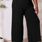 DOUBLE TAKE Full Size Smocked Wide Waistband Wide Leg Pants at Bella Road