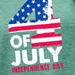 4th OF JULY INDEPENDENCE DAY Graphic Tee