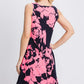 HEIMISH Full Size Floral V-Neck Tank Dress with Pockets at Bella Road