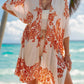 BELLA ROAD Printed Open Front Cover-Up at Bella Road