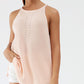 BELLA ROAD Round Neck Spaghetti Strap Sleeveless Cover Up at Bella Road