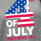 4th OF JULY INDEPENDENCE DAY Graphic Tee