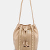 Nicole Lee USA Amy Studded Bucket Bag - Beige