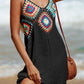 Cutout V-Neck Cover-Up Dress