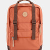 Himawari Waterproof Canvas Backpack Bag with Side Pockets - Orange