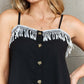 NINEXIS It's About Time Lace Detail Loose Cami Top at Bella Road