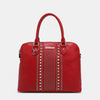 Studded Decor Handbag - Red