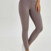 Millennia Wide Seamless Band Waist Sports Leggings - Mocha