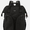 Himawari Waterproof Backpack Bag with Multilayer Pockets - Black