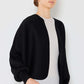 MARINA WEST SWIM Rib Pleated Puff Sleeve Bolero Cardigan at Bella Road