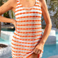 BELLA ROAD Tied Openwork Scoop Neck Wide Strap Cover-Up at Bella Road