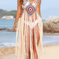 BELLA ROAD Fringe Spaghetti Strap Cover-Up at Bella Road