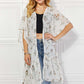 JUSTIN TAYLOR Meadow of Daisies Floral Kimono at Bella Road