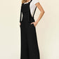 DOUBLE TAKE Full Size Sleeveless Wide Leg Jumpsuit at Bella Road