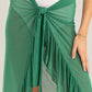 HYFVE Ruffle Trim Cover Up Sarong Skirt at Bella Road