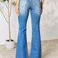 BAYEAS Slit Flare Jeans at Bella Road