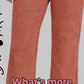 Zenana Acid Washed Frayed Hem Bootcut Jeans