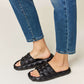 WILD DIVA Pyramid Stud Sandals at Bella Road