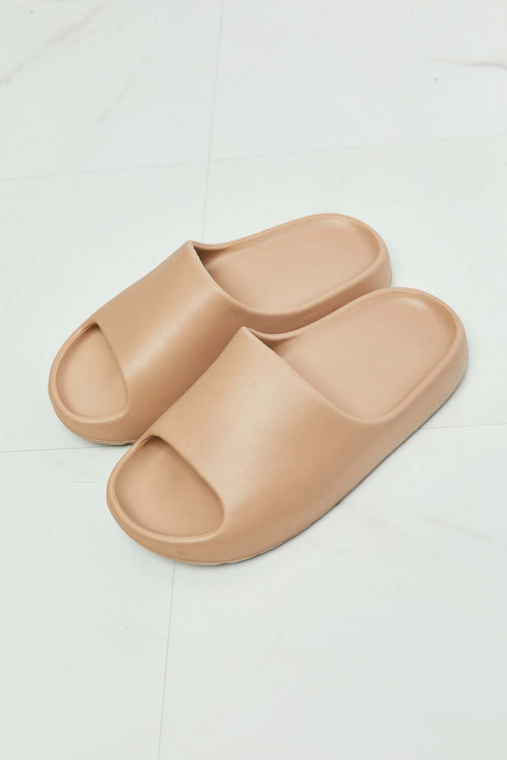 NOOK JOI 'In My Comfort Zone' Slides in Beige at Bella Road