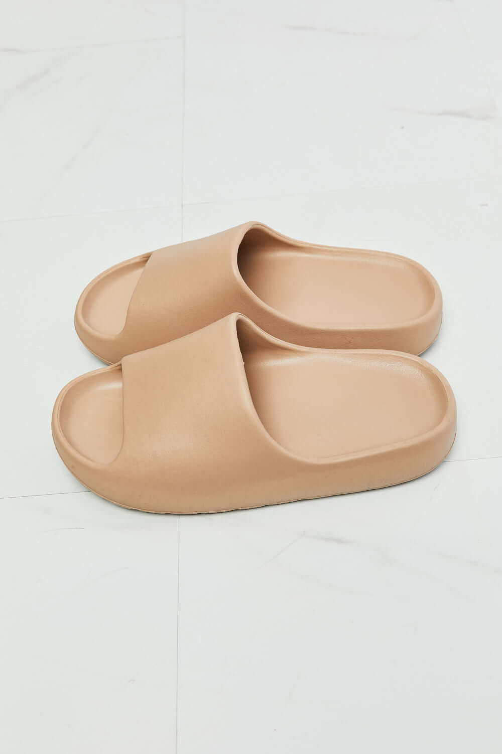 NOOK JOI 'In My Comfort Zone' Slides in Beige at Bella Road