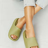 'In My Comfort Zone' Slides in Mist Green - Mist Green